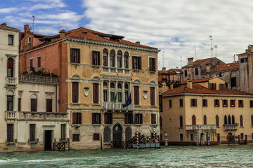 View of Venice along the Grand Canal