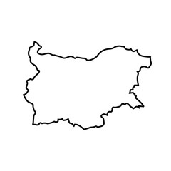 map of Bulgaria