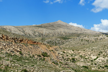 Fototapeta na wymiar View of Nemrut Mountain.Turkey