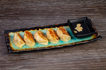 Delicious gedza dumplings