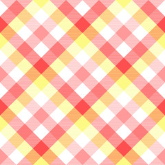 Pink baby color plaid seamless pattern