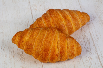 Delicious french croissant