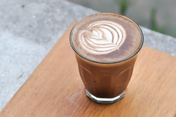 hot coffee or hot mocha