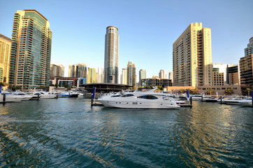 Skyscrapers in Dubai, United Arab Emirates