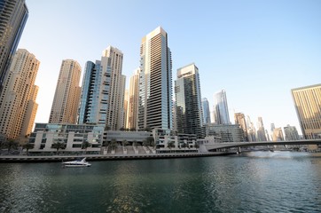 Skyscrapers in Dubai, United Arab Emirates