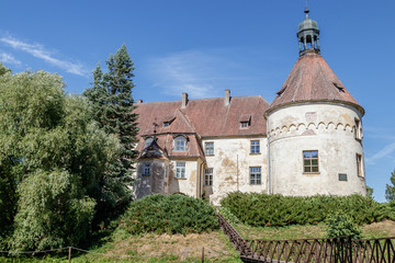 Fototapeta na wymiar Latvia Views of the castle castle