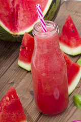 summer drink, watermelon juice