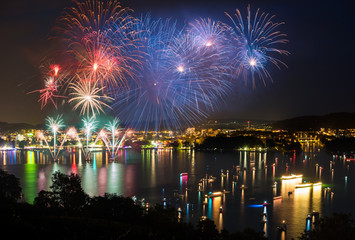 Feuerwerk Biel Schweiz