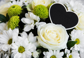 Bouquet of white flowers