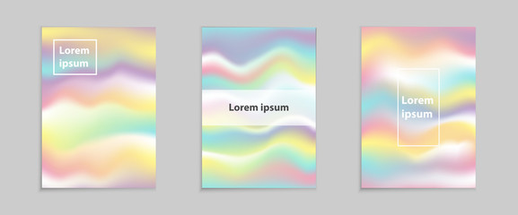 abstract holographic foil texture