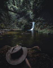 Rast am Geroldsauer Wasserfall