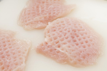 鶏胸肉の下ごしらえ