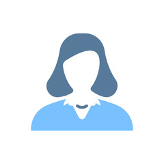 Businesswoman Agent Icon