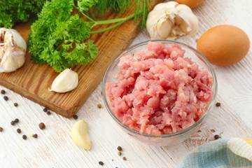 Raw minced meat