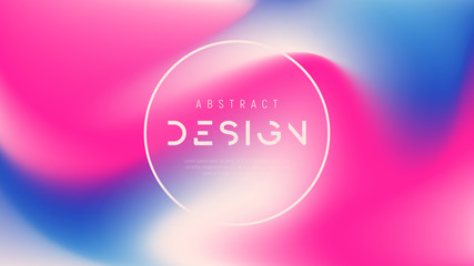 Vector abstract colorful background, trendy futuristic gradient 
