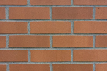 orange brick wall full frame background