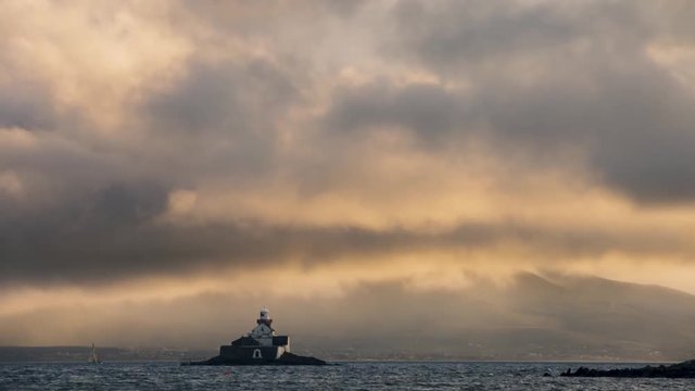 Time-lapse of Fenit Lighthouse
