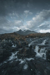 UK, Scotland sligachan landscape