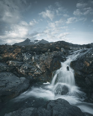 UK, Scotland sligachan landscape