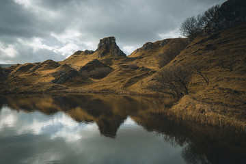 Scotland fairy glen landscape