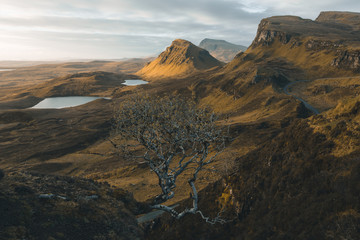Obraz premium Scotland quiraing landscape