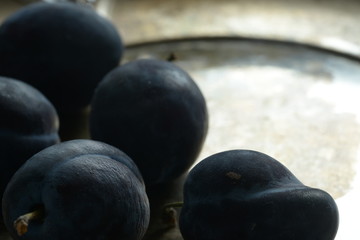 Zwetschgen Pflaumen Stillleben