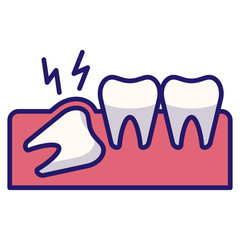 Wisdom tooth LineColor