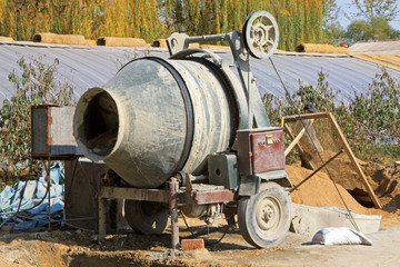 concrete mixer