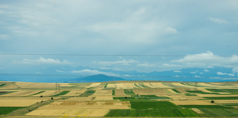 Adjarian mountain landscape
