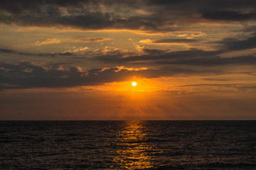 Adjarian coastline of Black sea