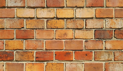 Background of old vintage brick wall