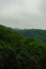 Fototapeta na wymiar Great caucasus mountains