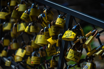 Tbilisi bridge of lovers