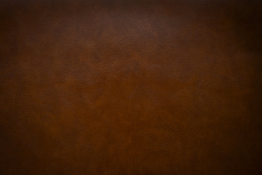 Brown leather as a background