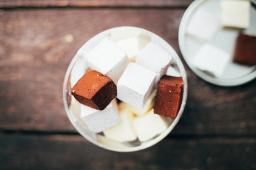 Delicious Homemade Marshmallows - Chocolate, Papaya, Vanilla and Berry