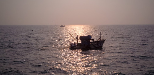 Obraz premium Goa fishing