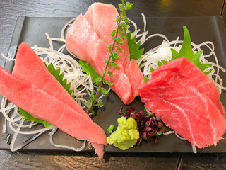 Big sashimi set - Japanese food