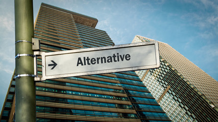 Schild 358 - Alternative