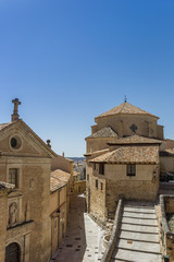 Fototapeta na wymiar San Pedro church in the historic center of Cuenca, Spain