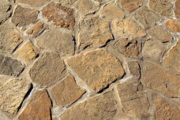 old stone walls, closeup of pictures