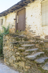 reconstruction of old stone houses for repopulation of ancient villages in the province of Zamora in Spain