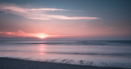 North sea sunset
