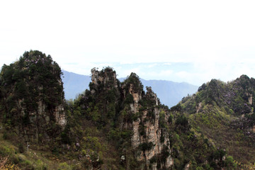 TianZi Mountain natural scenery