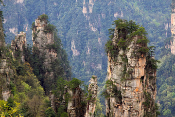 TianZi Mountain natural scenery