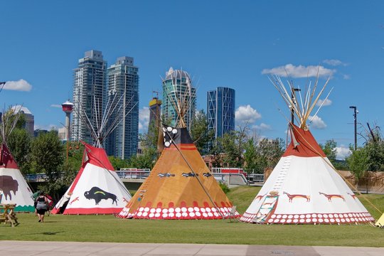 Teepees in Calgary