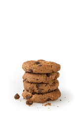 Cookies Isolated on a White Background (Portrait)