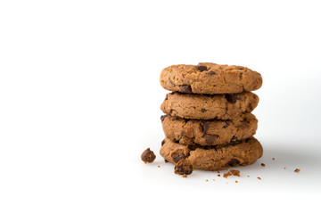 Cookies Isolated on a White Background (Landscape)