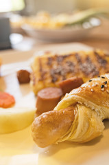 breakfast on the table