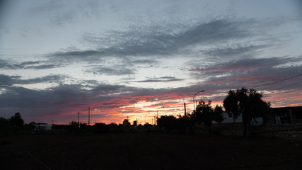 Tramonto in Puglia