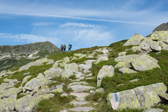 Wandern in hohe tatra, Polen